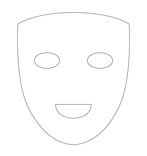 full face mask template pdf|free printable mouth mask template.